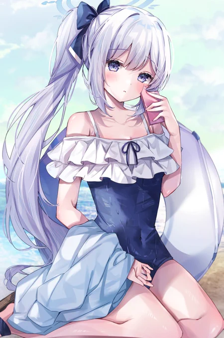 水着ミヤコ#ブルアカ