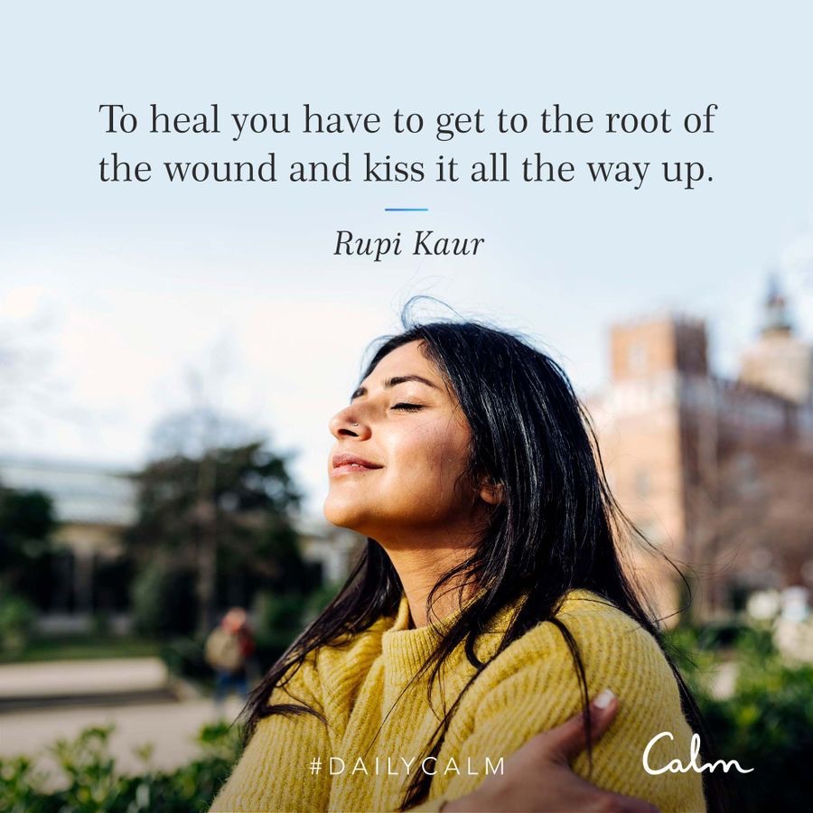 It is not a bad idea to have a container to hold emotions. #meditation #mindfulness #dailycalm @calm