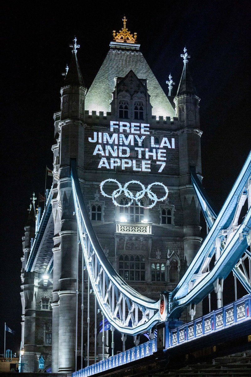 #AppleDaily, #JimmyLai and the #AppleDaily7 are not forgotten. 

We call on the #HongKong government to immediately and unconditionally release British citizen Jimmy Lai and other political prisoners in #HK who dared to publish the truth.