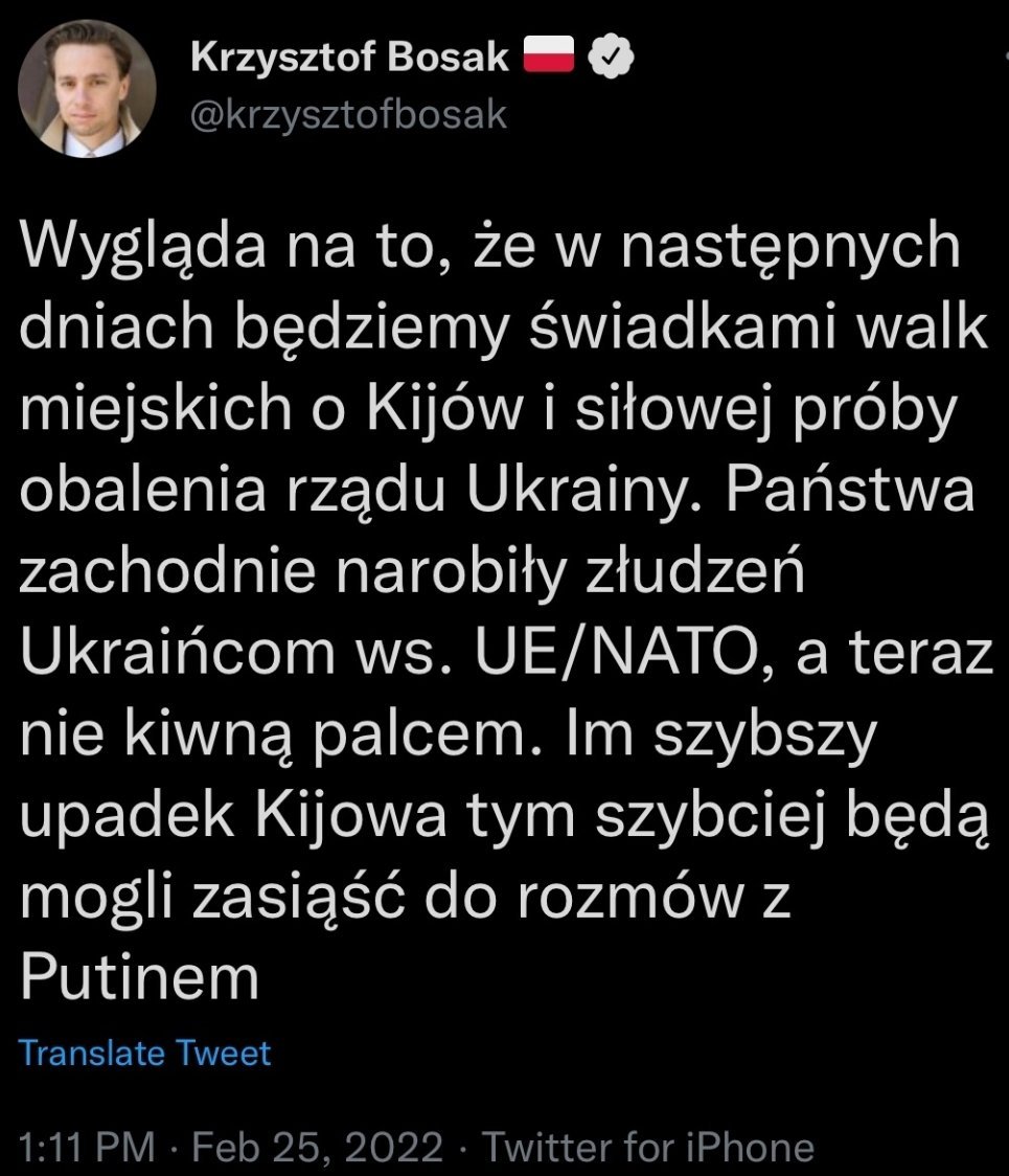 Już 1,5 roku wojny na Ukrainie za nami, a aktualnie Putin szykuje się do obrony Moskwy.

Oddajmy głos ekspertom z Konfederosji.