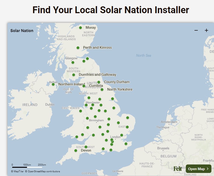Kevin Holland (@thesolarshed) on Twitter photo We're creating a #SolarNation and no matter where you are,  we've got you covered
solar-power.co.uk We're creating a #SolarNation and no matter where you are,  we've got you covered
solar-power.co.uk
