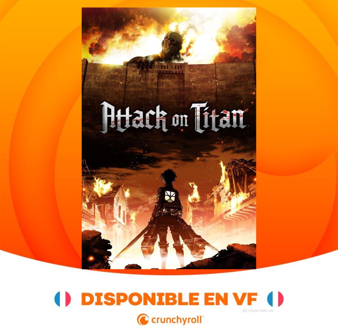 🇫🇷 ANNONCE VF 🇫🇷 

TOKYO GHOUL: ROOT A / TOKYO GHOUL: RE / BLUE EXORCIST: KYOTO SAGA / BLACKFOX / CLAYMORE / L'ATTAQUE DES TITANS S1 sont maintenant disponible en VF 🇫🇷 du Crunchyroll