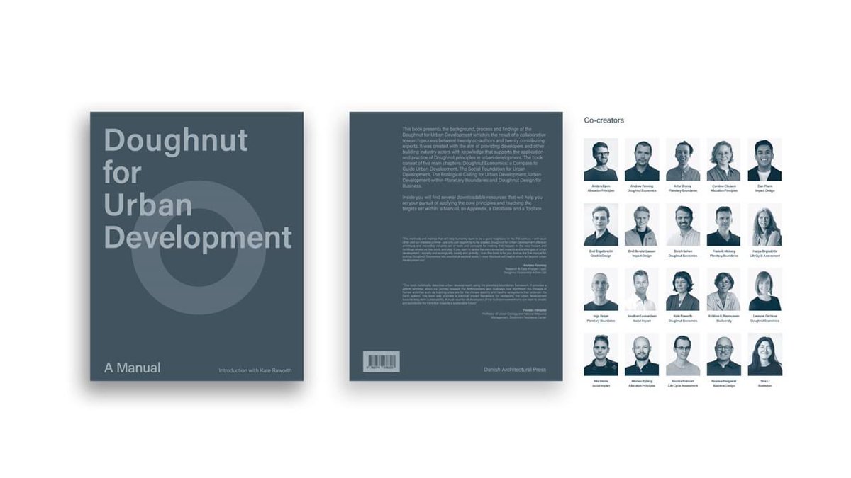 The Doughnut for Urban Development - a manual has just been published. Proud to be a part of the fantastic team behind this beautiful publication.

Download the manual and more material here:

home.earth/doughnut