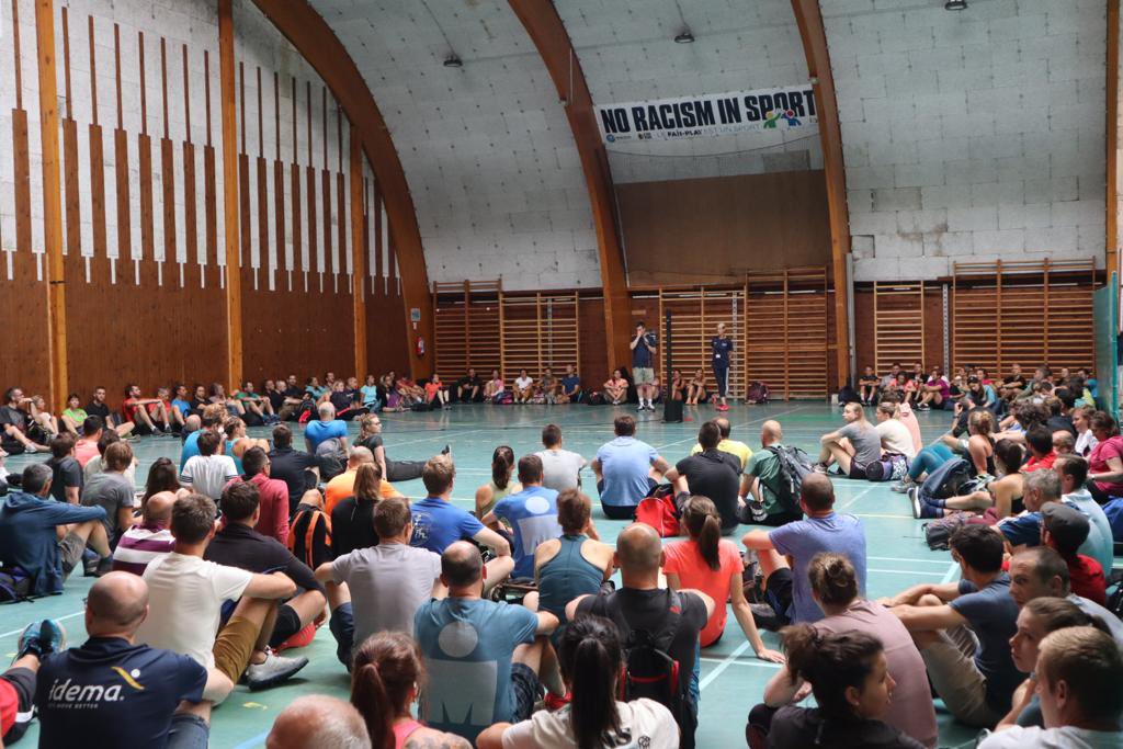 Clap de fin sur cette édition 2023 du dispositif ForPEP (formation pour profs d’#eps ).
480 fois mercis 🫶🏼

Merci aussi aux amis français qui nous ont fait l’honneur de leur présence. 🇫🇷 

<a href="/ericdugas88/">Eric Dugas</a> <a href="/BelhouchatMehdi/">BELHOUCHAT Mehdi</a> <a href="/TAPEEPS/">Lucie Dal</a>