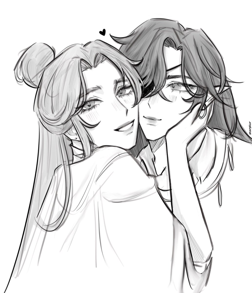 reposting this here too <3 husbands
 #hualian #tgcf #xielian #huacheng