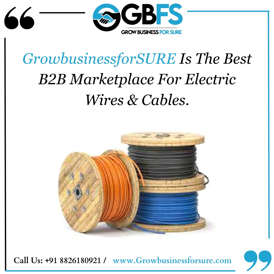 GrowbusinessforSURE Is The Best B2B Marketplace FOR Electric Wires & Cables.
.
.
.
#growbusiness #growbusinessforsure #wire #wires #electric #electricwires #electriccable #b2b #businessowner #b2bmarketplace #bestcable #mua #blacklivesmatter #blackownedbusiness #growthmindset