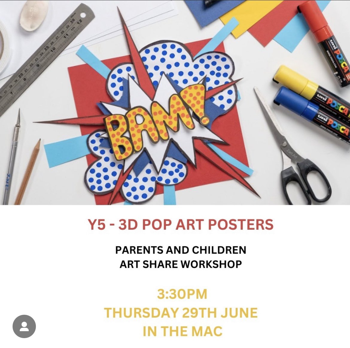 Rachele Greco (@racgreco) on Twitter photo Year 5 pupils <a href="/Mayflower_MCA/">Mayflower Academy</a> have studied perspective combined with the wonderful <a href="/brittopopart/">Romero Britto</a> PoP Art. Come and join their Workshop to create colourful and original posters.
TWC
@JoanneLawsMCA <a href="/rosswilcoxMCA/">Ross Wilcox</a> <a href="/SarahEMCA/">Sarah Extence</a> <a href="/DanielleBMCA/">Danielle Barringer</a> <a href="/IsauraSroberts/">Isaura Soraya Roberts</a> <a href="/DavidSammels/">David Sammels</a> Year 5 pupils <a href="/Mayflower_MCA/">Mayflower Academy</a> have studied perspective combined with the wonderful <a href="/brittopopart/">Romero Britto</a> PoP Art. Come and join their Workshop to create colourful and original posters.
TWC
@JoanneLawsMCA <a href="/rosswilcoxMCA/">Ross Wilcox</a> <a href="/SarahEMCA/">Sarah Extence</a> <a href="/DanielleBMCA/">Danielle Barringer</a> <a href="/IsauraSroberts/">Isaura Soraya Roberts</a> <a href="/DavidSammels/">David Sammels</a>