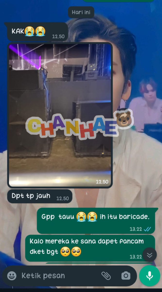 Anne_channe's tweet photo. Up Proof Jastip Tiket Konser Aespa Live Tour 2023 SYNK : HYPER LINE in Jakarta
#Proof_Anne_Channe
Qn 300an dapet Baricade 🫶🏻
#aespa_SYNK_HYPERLINEinJAKARTA
#AeSynkWithMYne https://t.co/moaPETpxhn