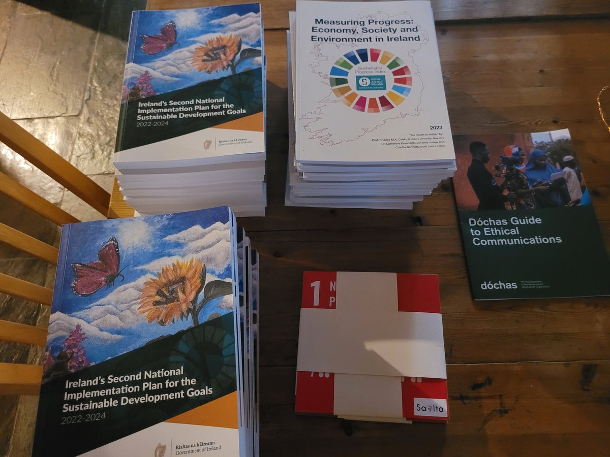 Another weekend,  another group coming together to make a positive contribution to communities across the world. The #SDGAdvocate training is in Sligo for a learning filled weekend. Resources galore and coffee fueled, we are ready. #SDGsIRL #Saolta #CommunityEducation
