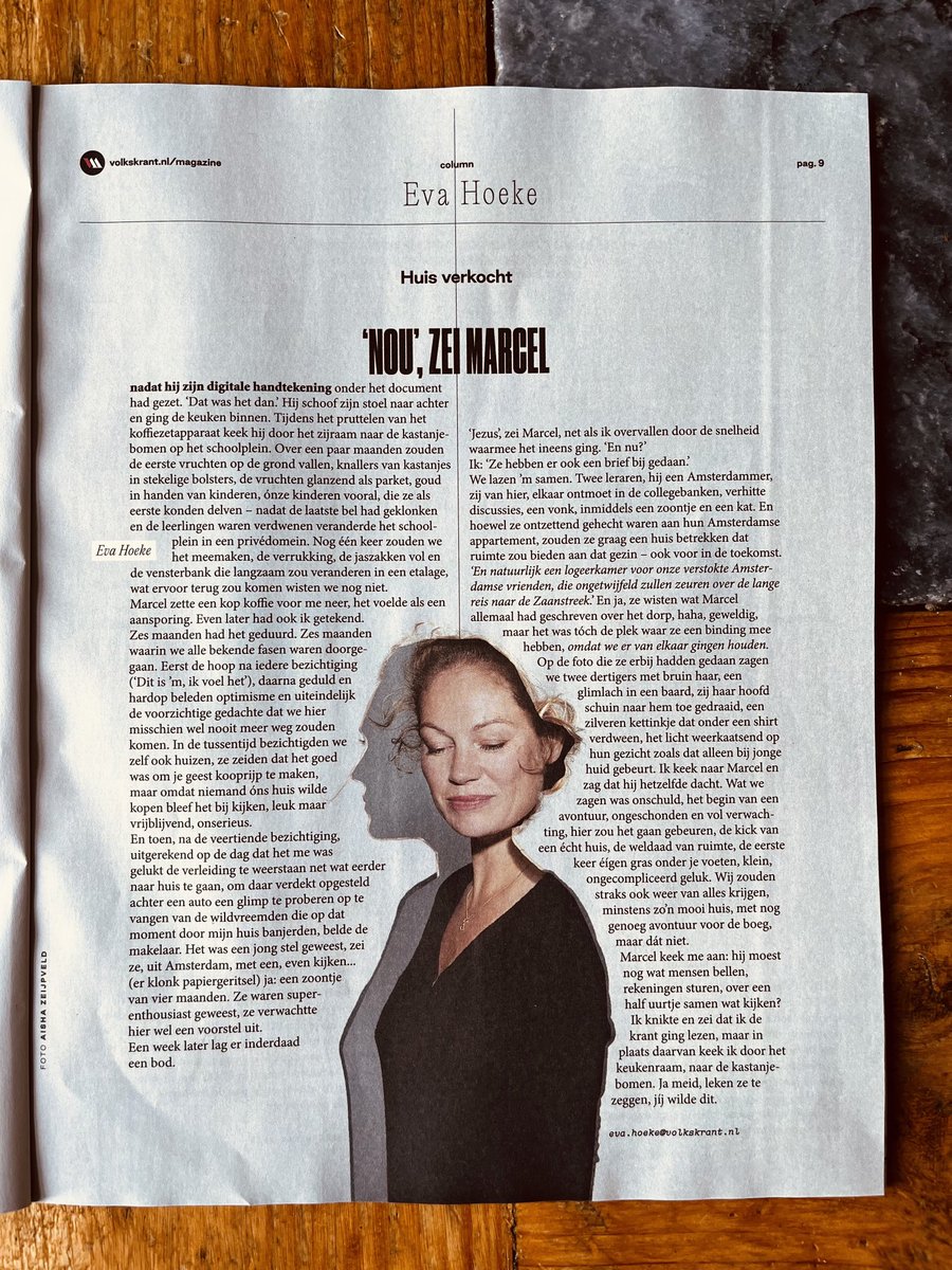 ‘Verkocht’, mijn nieuwe column in de ⁦<a href="/volkskrant/">de Volkskrant</a>⁩.