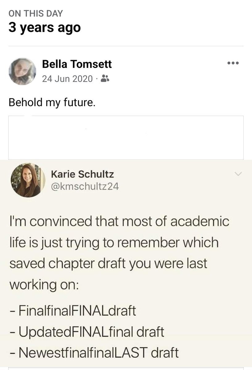 It's like I'm psychic...

#PhD #PhDVoice #PhDLife #PhDChat #PhDTwitter #AcademicLife #AcademicChatter #AcademicTwitter #finalFINALnewestFinalDRAFT