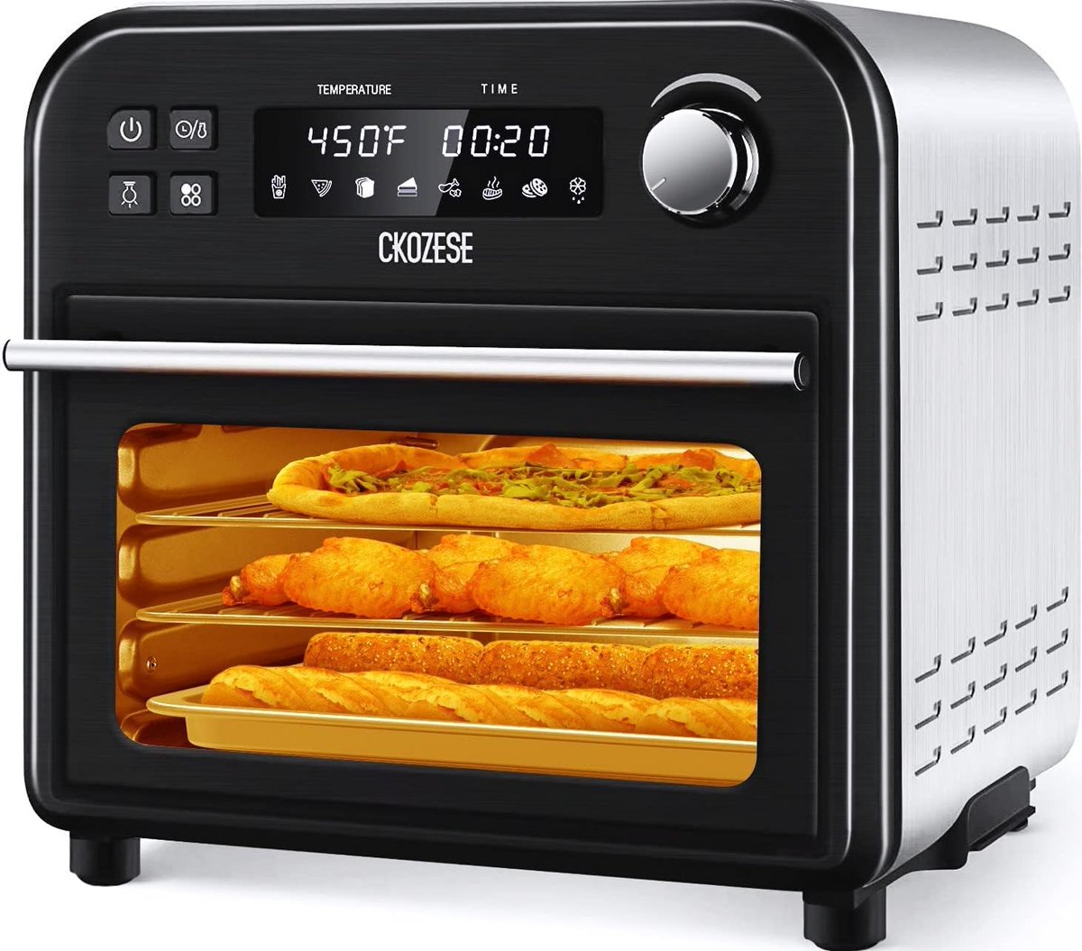 20 ckozese air fryer oven 2023 (Reviews by experts)
luxbestreviews.com/ckozese-air-fr…

#CkozeseAirFryer
#AirFryerOven
#VersatileCooking
#HealthyEating
#ConvenientAppliances
#MultiFunctionCooker
#EfficientCooking
#KitchenEssentials