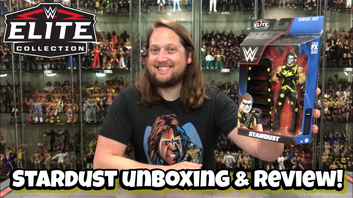 Stardust WWE Elite 103 Unboxing & Review!youtu.be/p8Esm763phs #elitesquad #mattel #wwe #aew #scratchthatfigureitch #actionfigures #actionfigure #wrestling #codyrhodes #stardust #toystagram #toyreview #toyunboxing #ringsidecollectibles #toys #toy #wrestlingfigures #wrestlemania