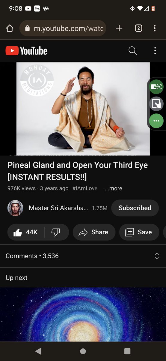 Lisabayeb's tweet image. If your looking for a third eye activation mediation that really works. I recommend this one. It's amazing try it and tell me if you enjoyed and it helped xo
youtu.be/uwe3rLWScw0
Xo 
#thirdeyeactivation 
#beyourhigherself
#highvibrations