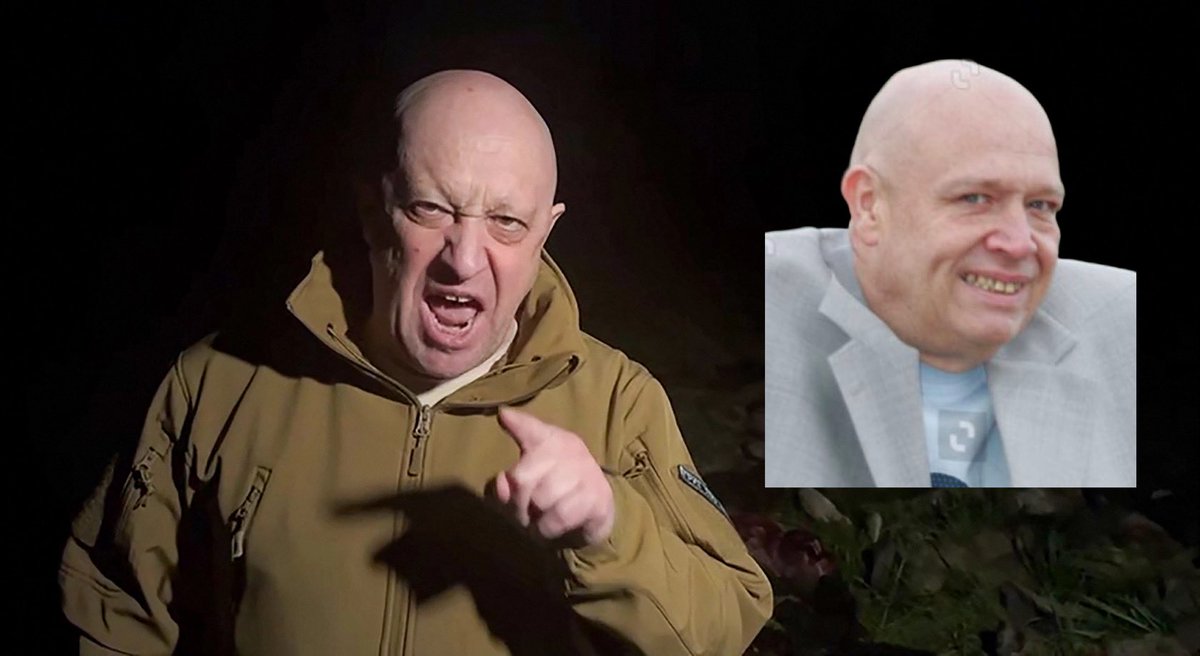 If this coup fails, Prigozhin could always make a decent living as a Buster Bloodvessel lookalike #Russia #Wagner #Mutiny #BBCnews #BadManners