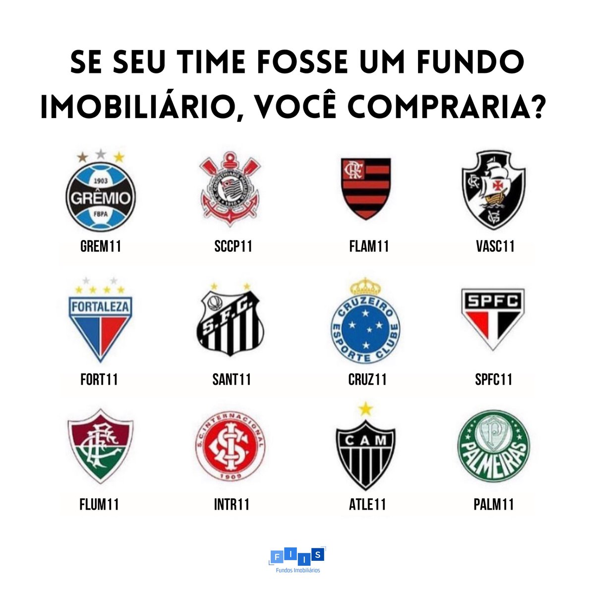 Agora quero ver!! Sem clubismo 😂