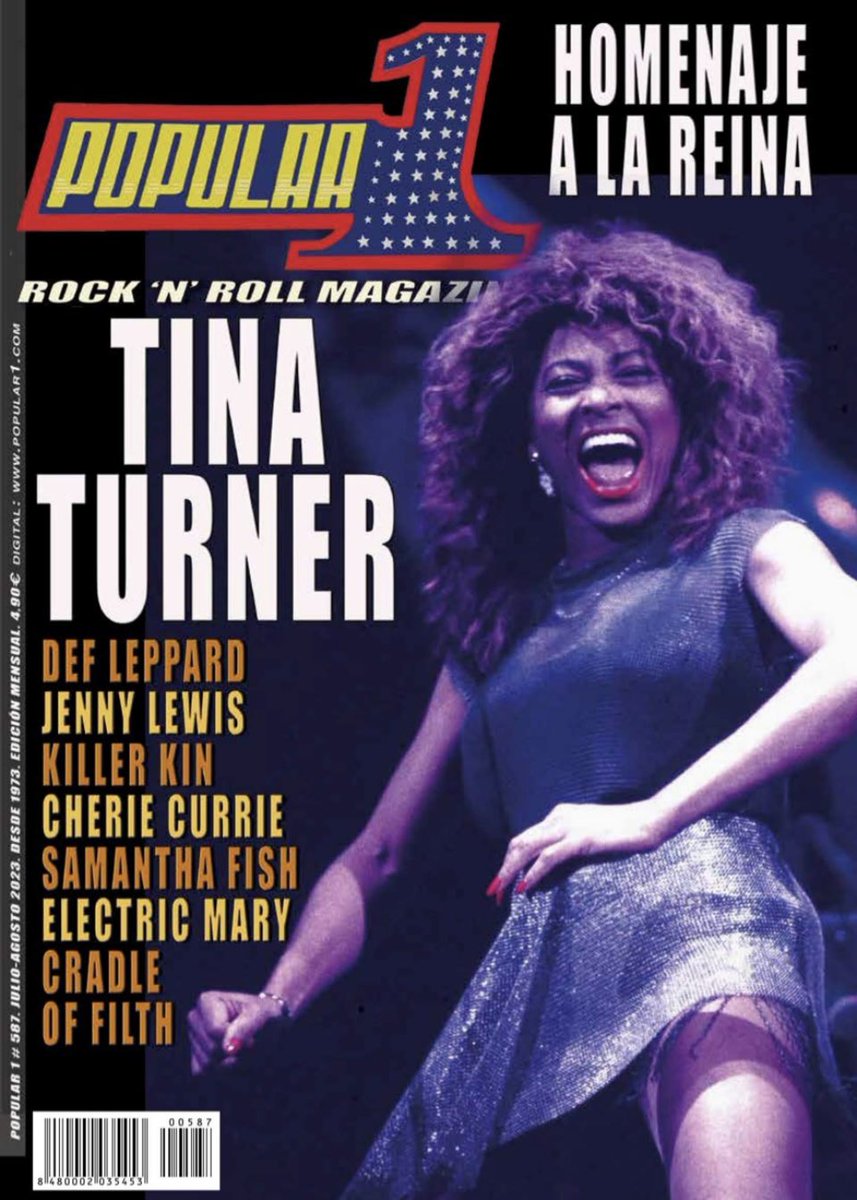 rustyofthemarys's tweet photo. Not Every Day Your Band Gets To Hang With Tina Turner .. Even If It Is Just The Biggest Rock Magazine In Spain ;) https://t.co/DS6UlNMwh1
