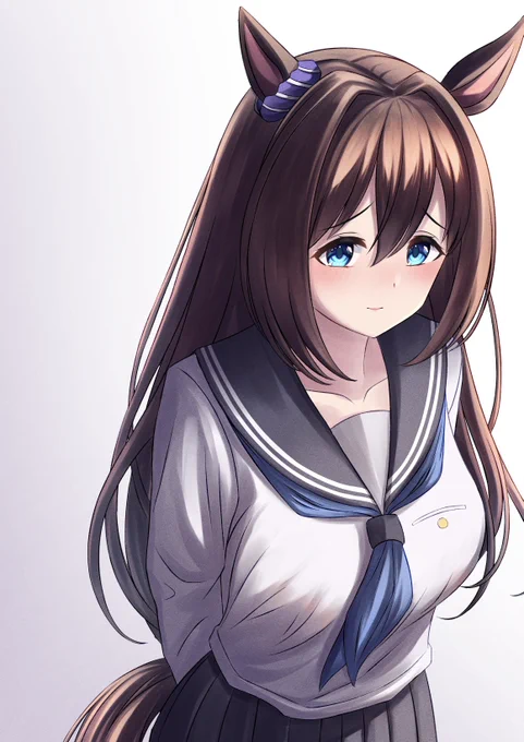 #ほっぺの斜線は可愛い  最近描いた方がかわいいなと思ってまた描き始めました ちなみにこれは線を引く方向で描き手が右利きか左利きかわかるよね
