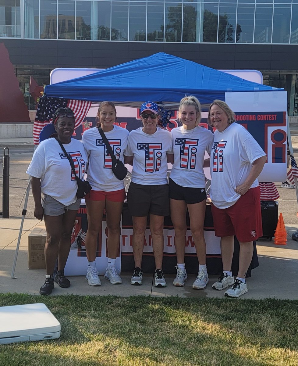 We are all set up at Imagination Square (Green Square Park)! Come visit us for a shooting competition! <a href="/Team_Iowa/">Team Iowa Basketball</a>
