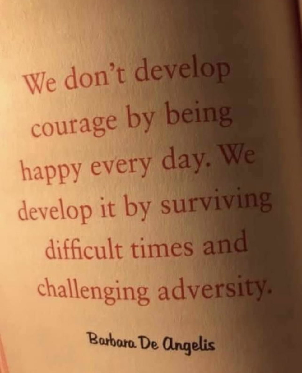 #Courage #PersonalDevelopment #TherapistsConnect - we all experience difficult times and adversity throughout our lives but with support we can find a way through 🌸🌸👀👁️