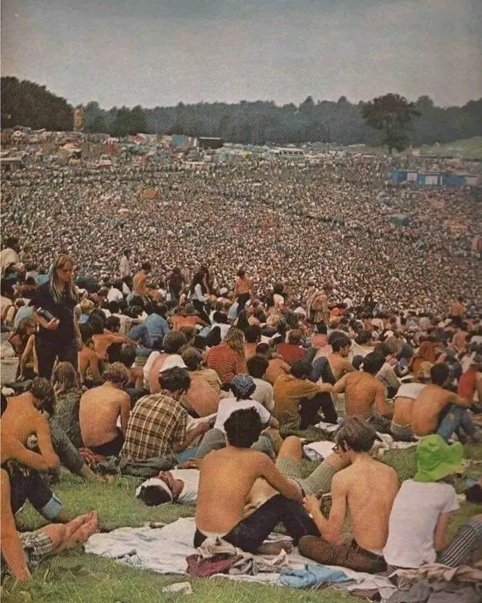 What else but Woodstock, 1969
