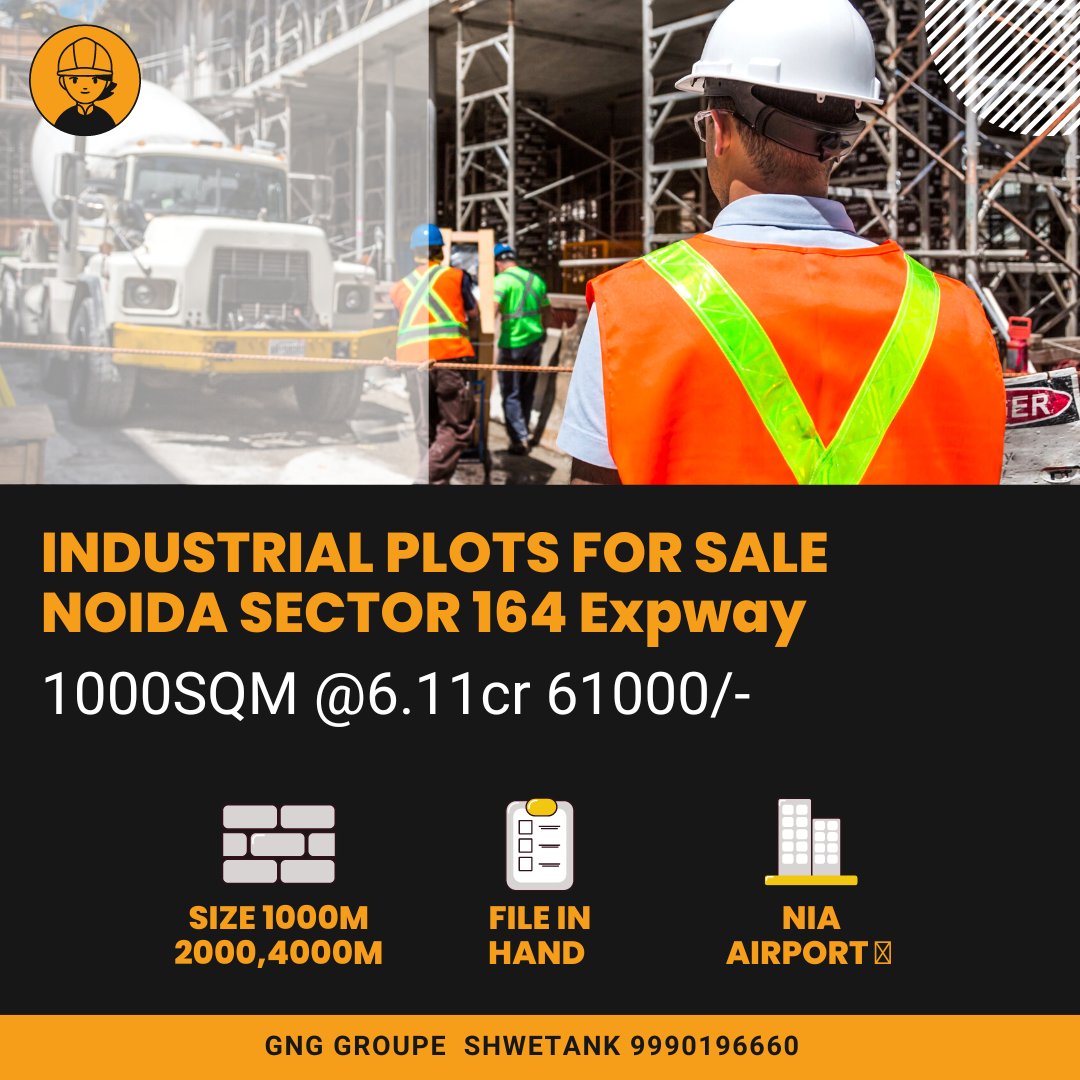 ShwetankGhosh's tweet image. #factoryforsale #factoryforrent #industrialplotforsale #plotforsale #plotsforsale #plotforsale #noidaexpressway #southdelhi #eastdelhi #Gurugram #faridabad #yeida #Electronics #Manufacturing #manufacturer
