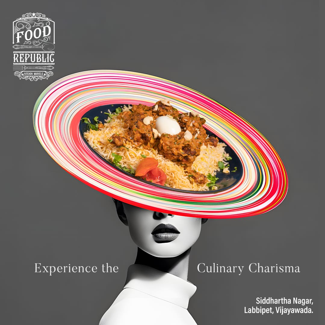 Discover the irresistible charm of our delicious food, where artistic presentation and mouthwatering flavors come together to create an unforgettable taste experience!
.
#foodrepublic #kitchenmarvels #Vijayawada #Awesomeplace #deliciousfeast #indianflavours