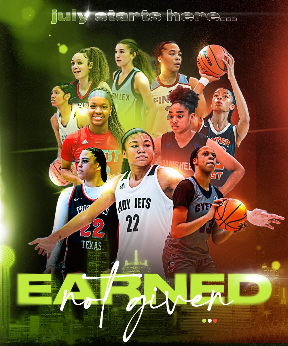 It’s about that time 🔥

#EarnedNotGiven is THE Official July girls live period tune-up event.

Listennnnn…JULY STARTS HERE‼️😤