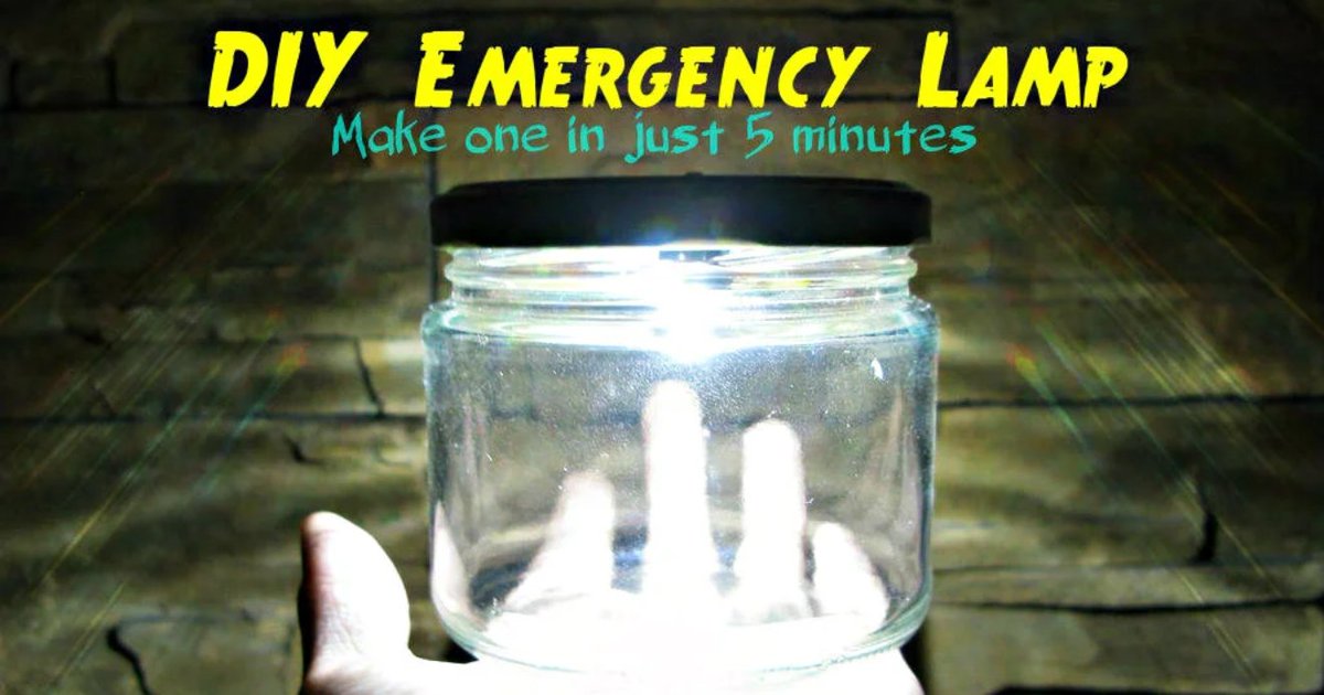 RS (@wearersgroup) on Twitter photo Preparing for a calamity or planning to go camping in the vast wilderness? Make an ultrabright emergency light in less than 5 minutes!
Learn how to make this Ultrabright LED Emergency Lamp (Rechargeable!) via <a href="/instructables/">instructables</a>: 👇
➡️ weare.rs/3X1wfRF ⬅️
#Instructables Preparing for a calamity or planning to go camping in the vast wilderness? Make an ultrabright emergency light in less than 5 minutes!
Learn how to make this Ultrabright LED Emergency Lamp (Rechargeable!) via <a href="/instructables/">instructables</a>: 👇
➡️ weare.rs/3X1wfRF ⬅️
#Instructables