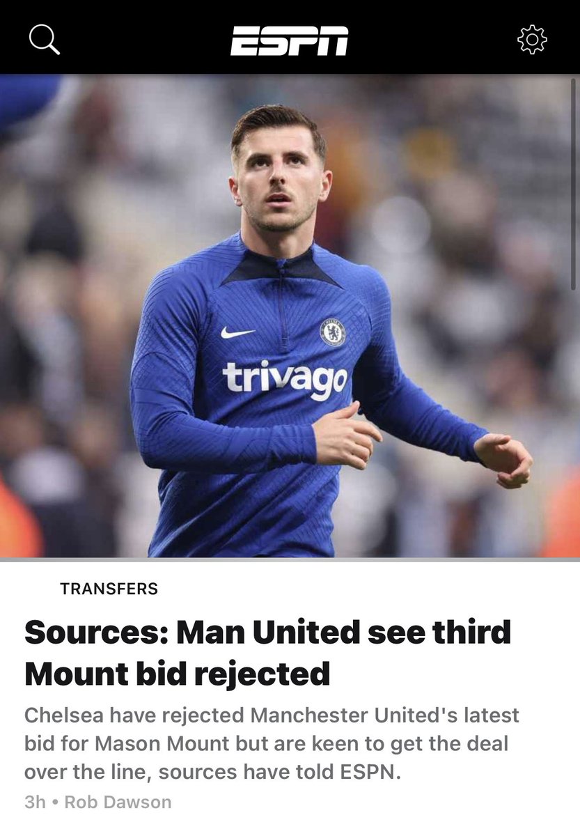 Now walk away, <a href="/ManUtd/">Manchester United</a> . Mount is not worth the amount being put on the table.
He’s not the game changer we need. 
Walk away.