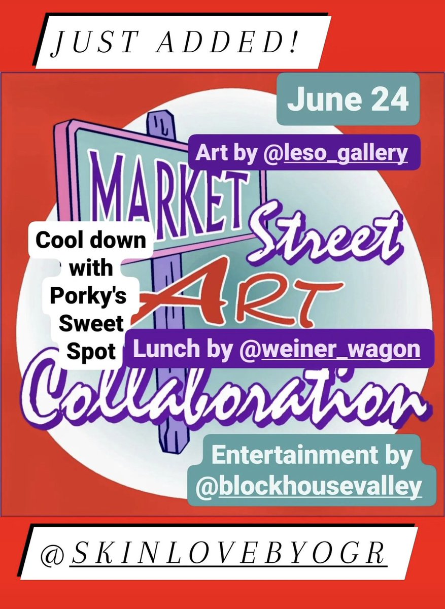 Food, music and art! #marketstreetartcollaboration #warehousedistrict #toledo #thisistoledo #ohiotheheartofitall