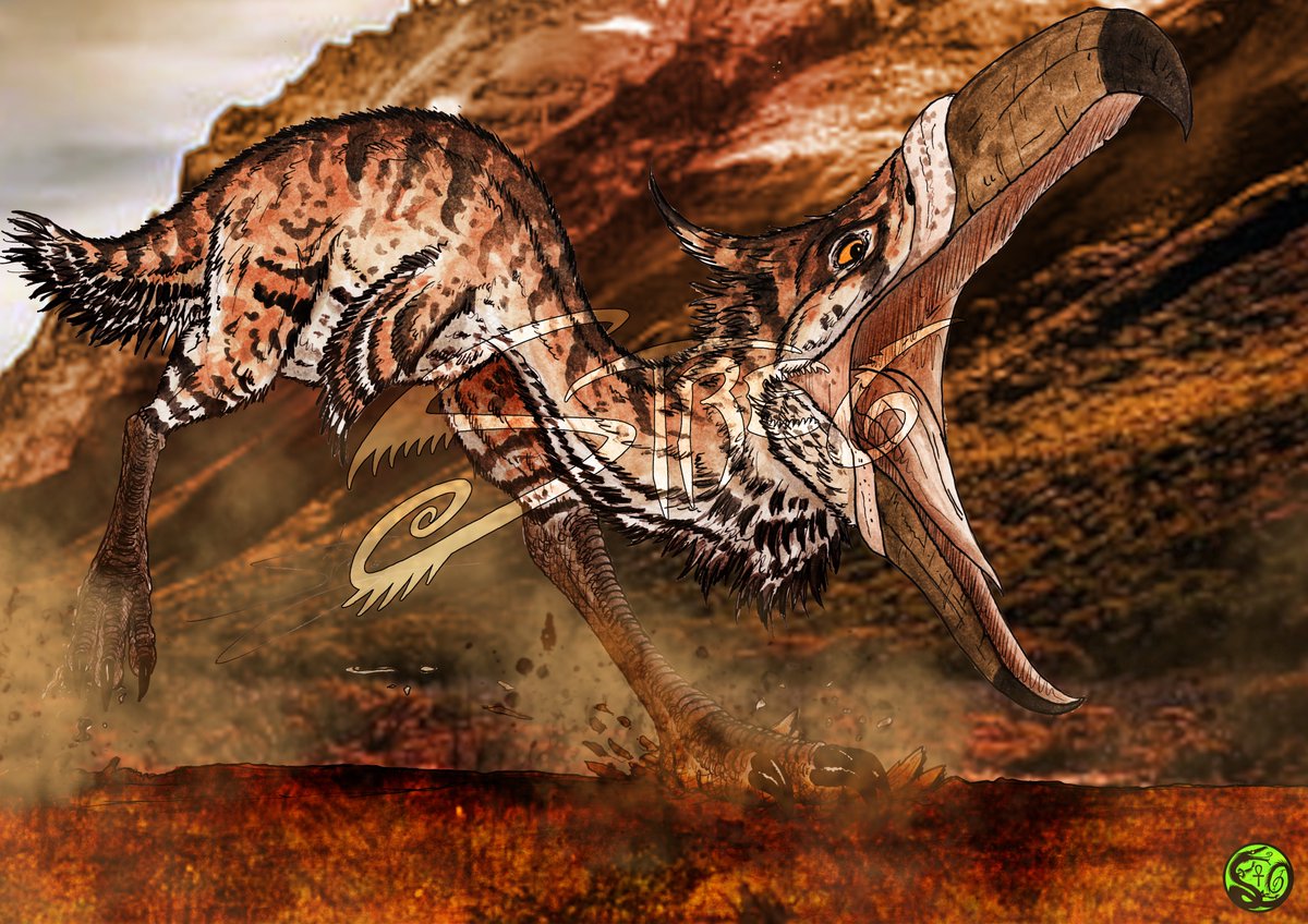 Kelenken

#streg #paleoart #paleontology #kelenken