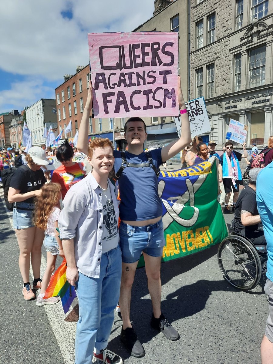 Great to be in #Pride23 along with Traveller & Roma LGBTQ group, @itmtrav  and @gtmtrav #DublinPride