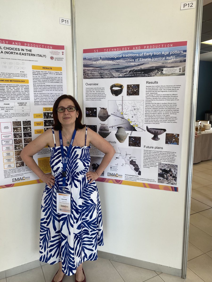AmiconeDr's tweet photo. The Archaeometry Research Group of the University of Tübingen @ArchaeometryUT last week participated at the EMAC 2023. Here are some nice pics of the event that also feature students of our collaborating partners from the University of Padova @unipad and UCL @UCLarchaeology https://t.co/UkoorqkNc3