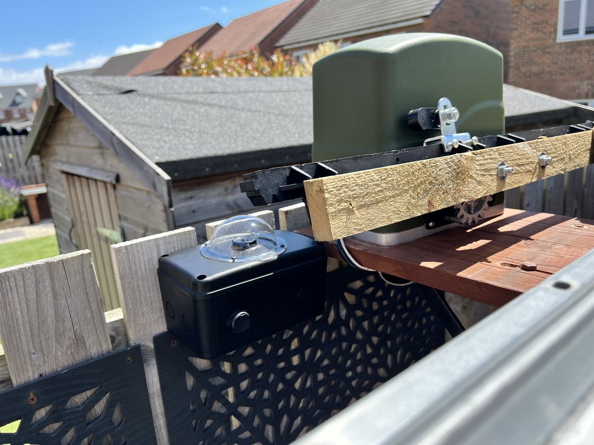 astro_vino's tweet photo. New allsky camera installed - currently close to the roof motor but glad it is all running well!

- Raspberry Pi 4 - using PoE (to power the pi + camera)
- ZWO ASI178MC
- 3 mega pixel / 2.5mm fish eye lens

#astronomy #ukclouds #allsky https://t.co/UzyXLSx9iw