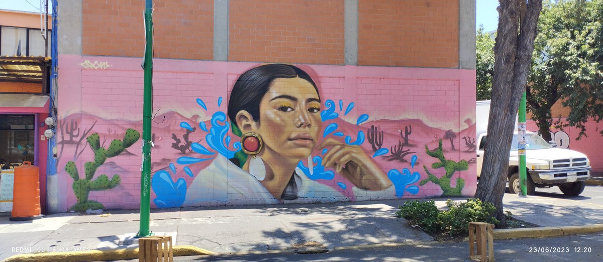 StReeTaRTCDMX's tweet photo. La calle campesinos aloja este mural en la colonia Granjas Esmeralda en Iztapalapa. 
19°21'13.9" -99°7'15.2" https://t.co/tGdjUN2hqM