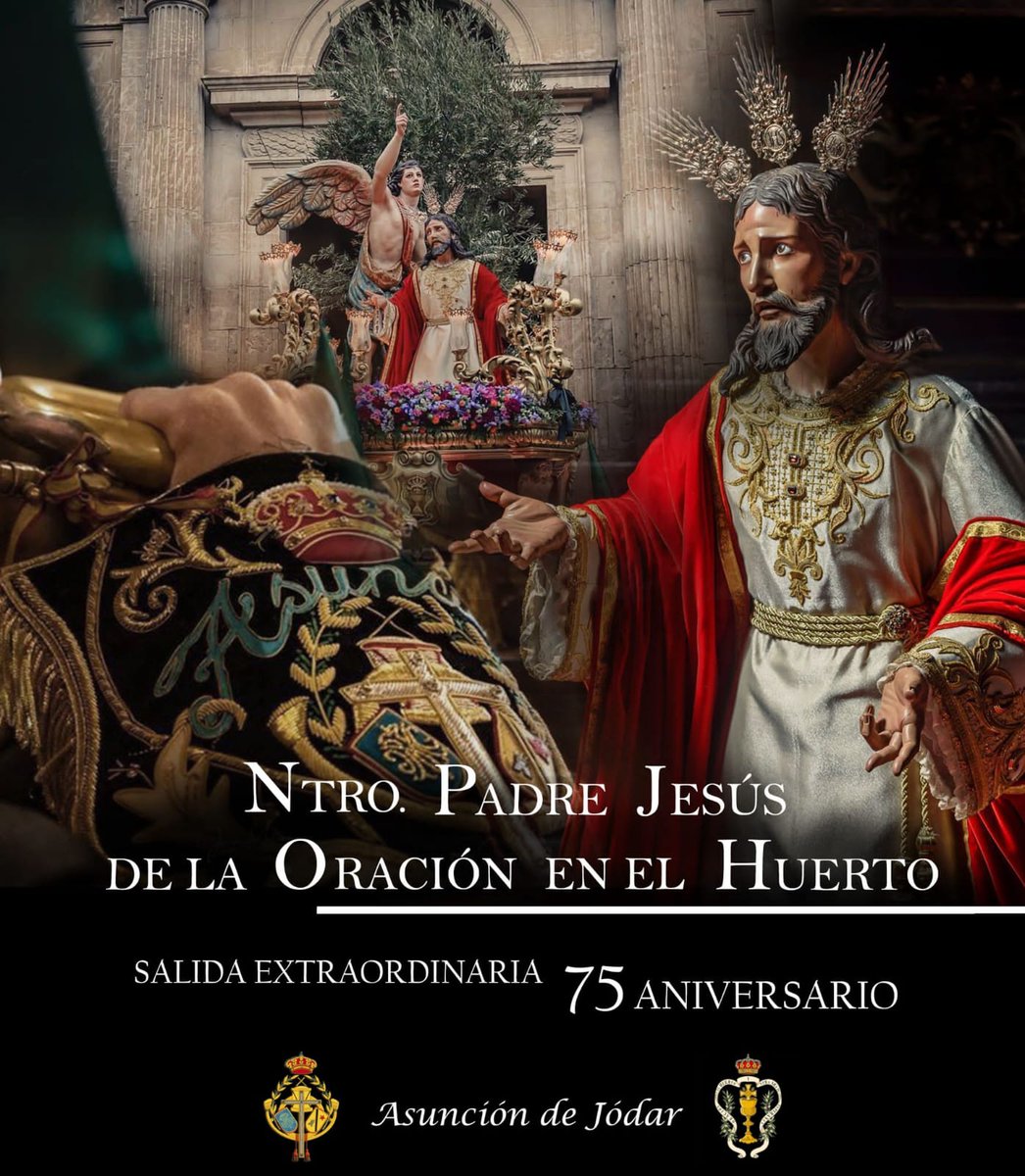 #SalidaExtraordinaria | Nos complace anunciar el acuerdo alcanzado con @oracionesperanza de Jódar (Jaén), para acompañarlos musicalmente en su salida extraordinaria por su 75 aniversario.

🗓️ El próximo 20 de Octubre en la ciudad de Jódar tienes una cita a las 20:00h.