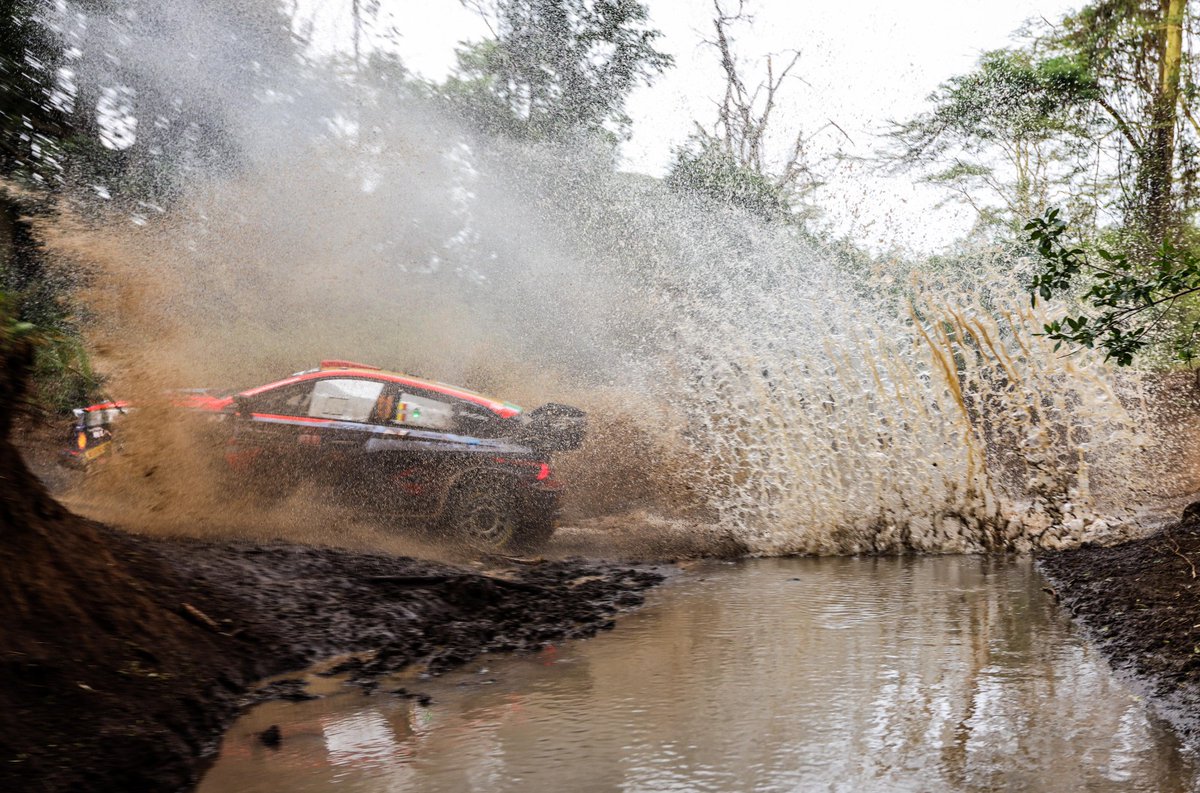 Muddy trails and unforgettable adventures🤩 #TeamSafaricom #MPESAGlobalPay #TheWorldIsYours #WRCSafariRally