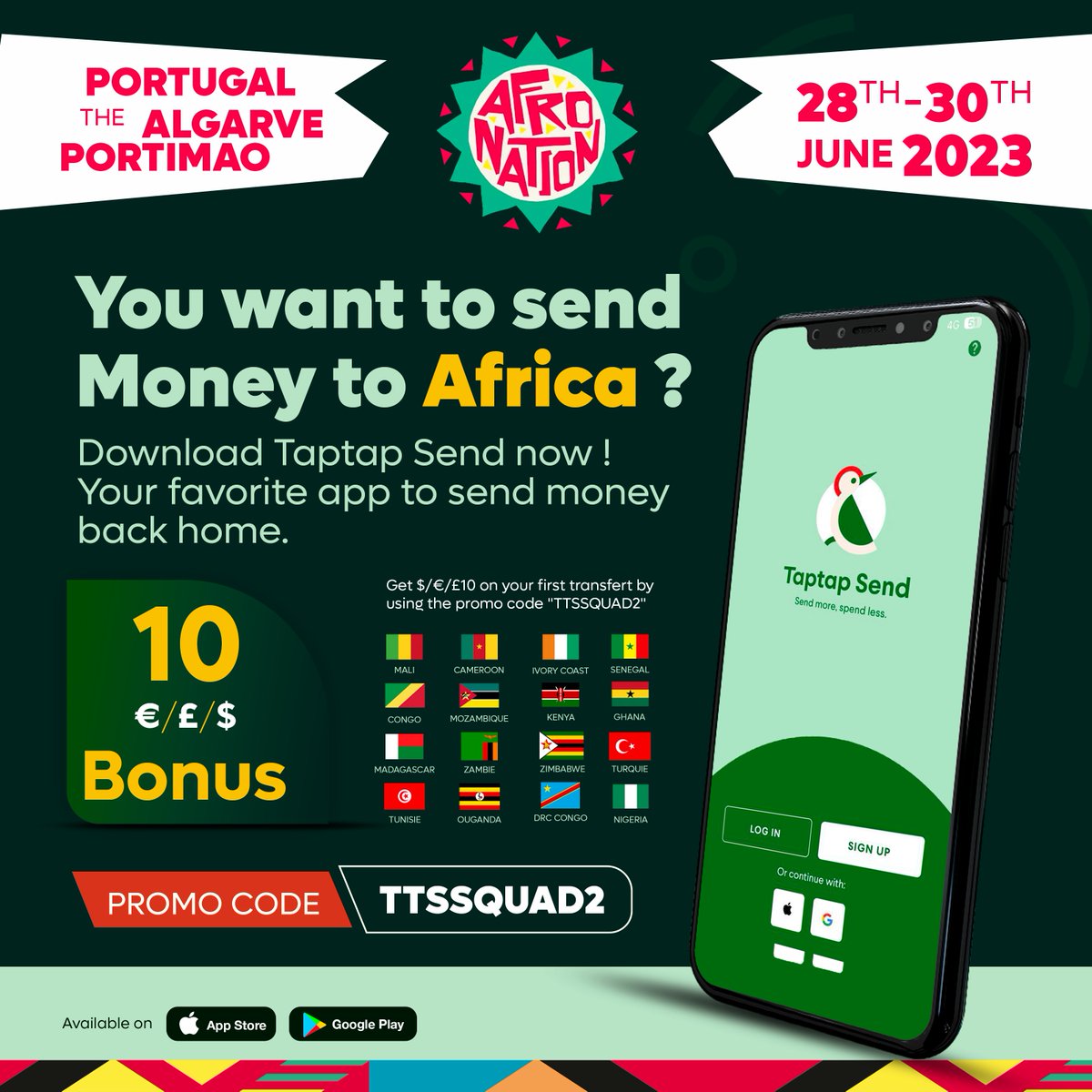 KING SMADE on Twitter "RT afronation Download Taptap Send now! Use