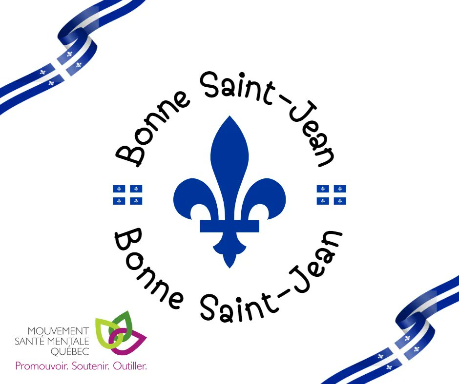 Bonne Fête nationale du Québec! ⚜️💙