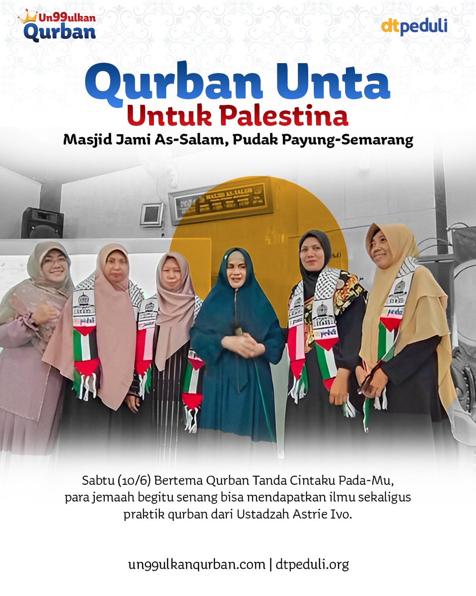 DT Peduli on Twitter: "Bahagiakan Saudara di Tengah Konflik, Jemaah DT