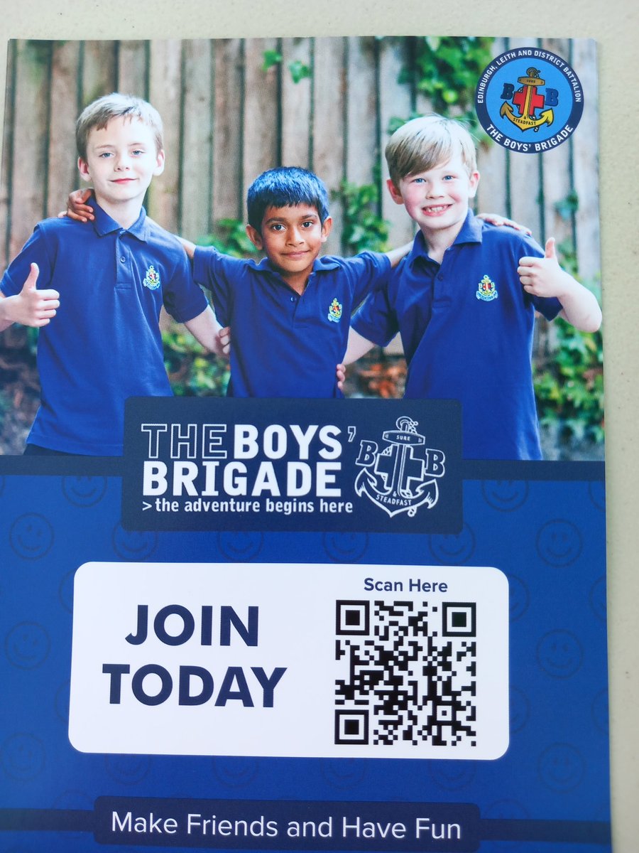 The Boys' Brigade Edinburgh, Leith & District tweet media