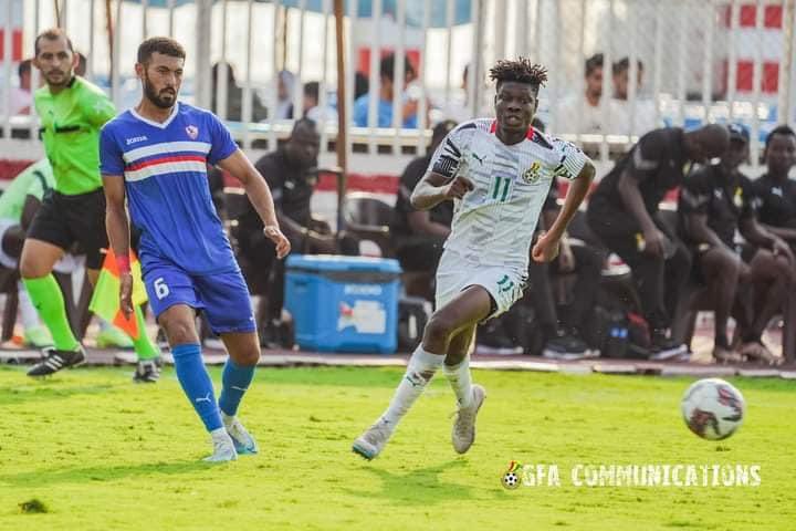 ASAMOAH_GYAN3's tweet photo. I can’t wait to see @yeboah99ideas15 at the big stage , I love his passions and ability to learn all the time , am not surprised he scored 3 goals in his first start for the National Team . Wish him and the Team all the best , I also started from the Meteors . Go Ghana 🇬🇭 🙏 https://t.co/aBjo5vhy7z