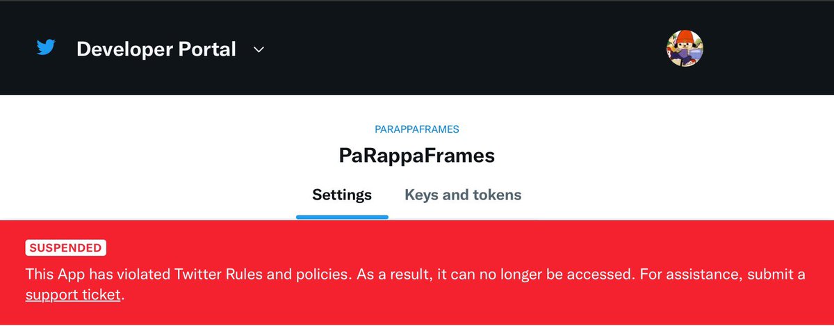 Every PaRappa Frame In Order tweet media