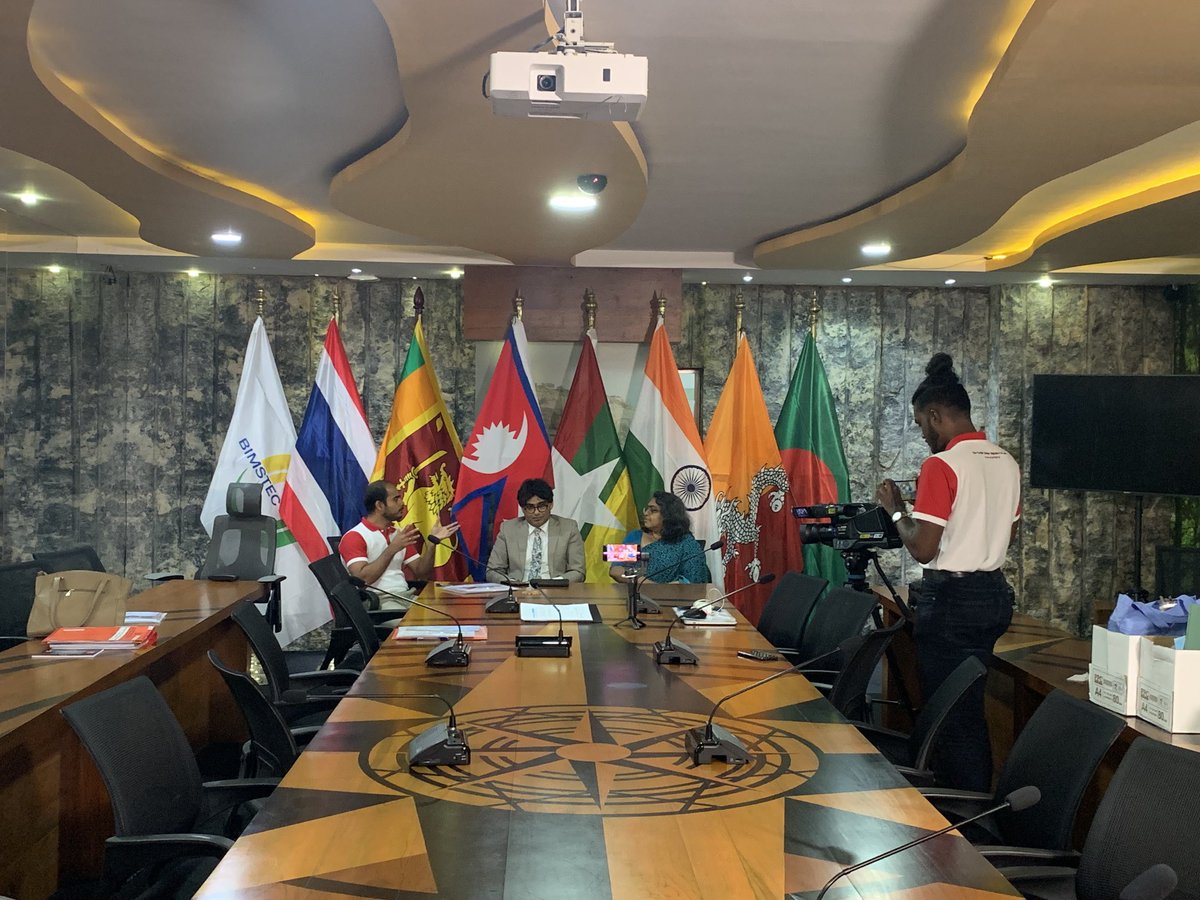 NationalInnova2's tweet photo. At the end of BIMSTEC expert group meeting on STI explaining to the Sri Lankan Scientist on NIA by Dr Sachie and NASTEC by Shahmy #lka https://t.co/KBBcKmNxuV