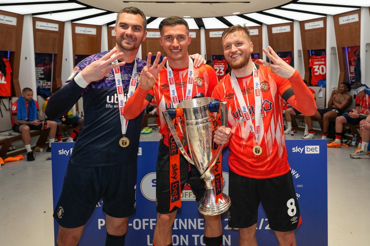 🅿️🅿️🅿️

Three stalwarts of our three <a href="/EFL/">EFL</a> promotions to the <a href="/premierleague/">Premier League</a>! 🏆

<a href="/Jamesshea91/">James Shea</a> | <a href="/DanPotts03/">Dan Potts</a> | <a href="/LukeDBerry/">Luke Berry</a> | #COYH