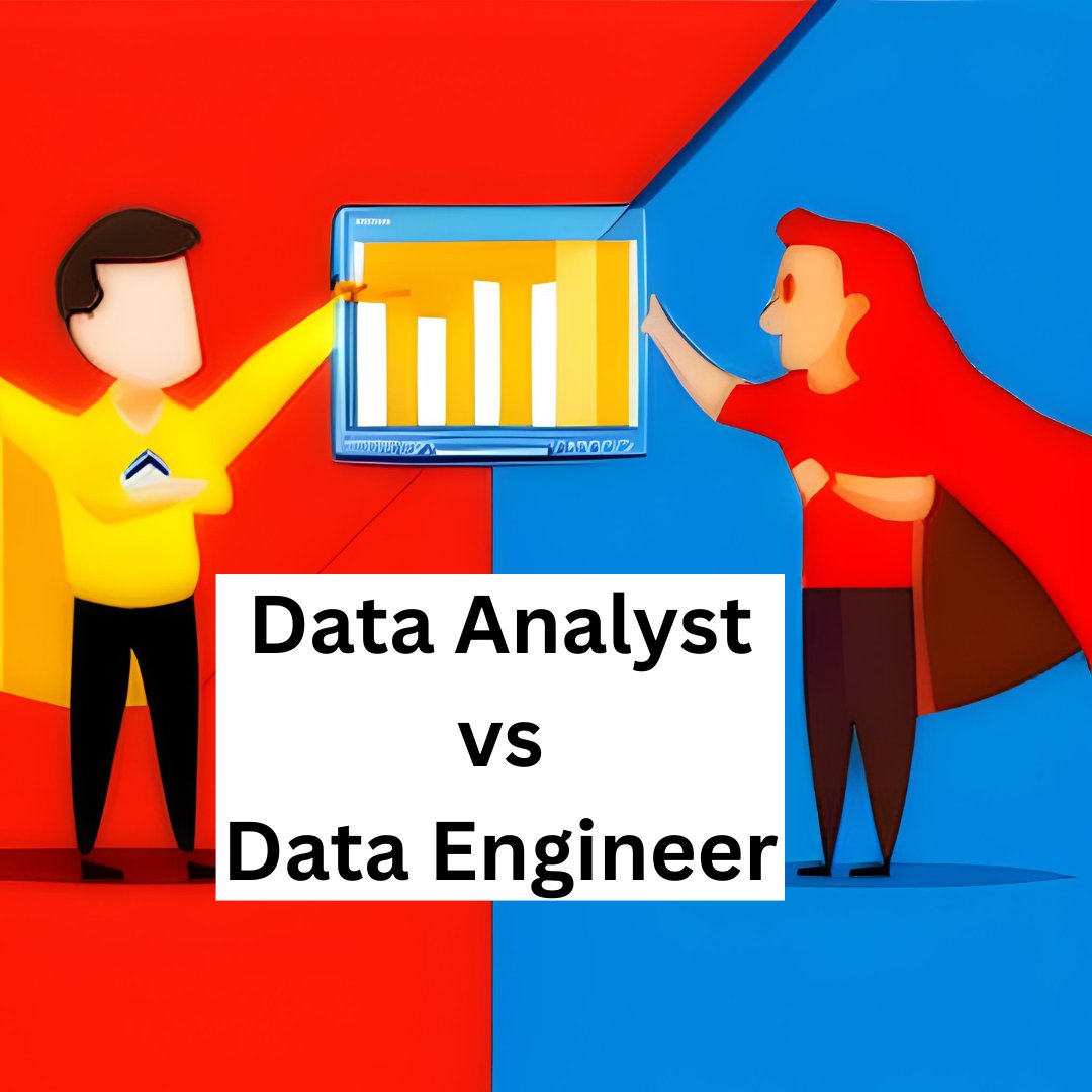 Data Analyst vs Data Engineer

What's the difference?
 
You need to know this if you want to work in data:

🧵
(Disclaimer - this is based on my  experience)