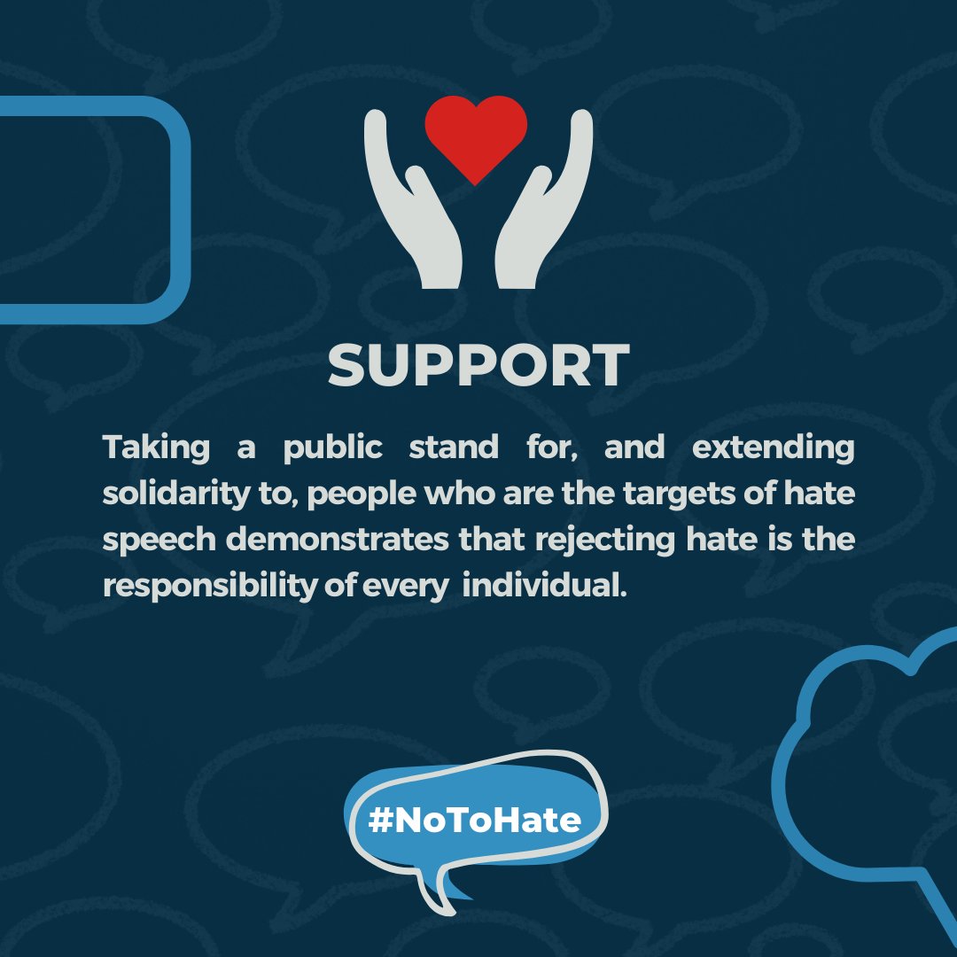 #NoToHate recommendation no. 5⃣