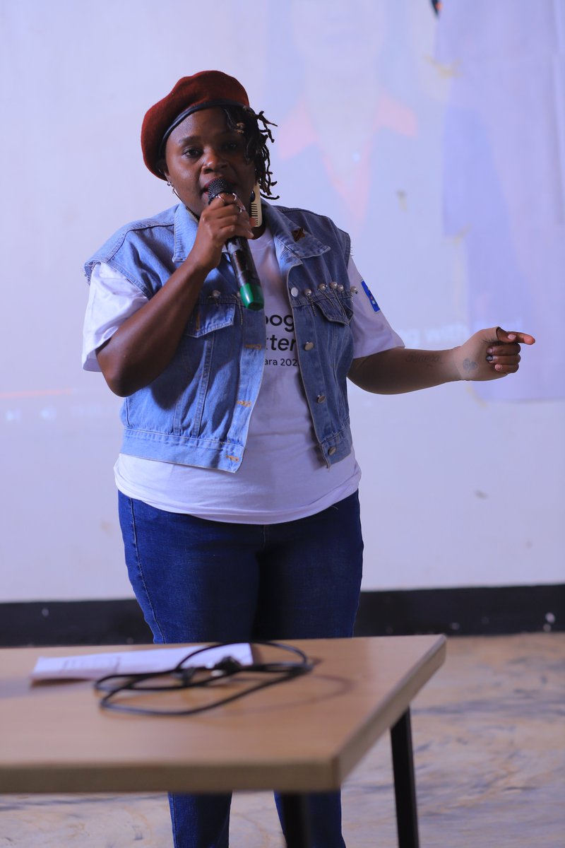 GDGCloudMbarara's tweet photo. Earlier on @petits_plaisir - the Regional Manager and @SankaraBMagezi - the Community Manager at @TheVillageUG - Mbarara gave opening remarks at #IOExtendedMbarara23 that's going on. https://t.co/49nQNb476h