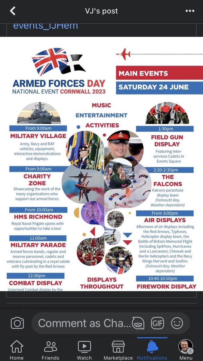 Toplifestyle1's tweet photo. Happy #ArmedForcesDay 
@WeAreWithYou @WithYouAFC @WithYouCornwall @CornwallCouncil #veterans #ArmedForces https://t.co/8krquBhIKB